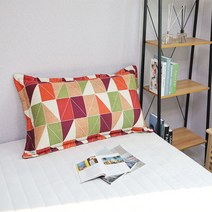 대형 등쿠션 등받이쿠션 솜포함 110X60 사이즈, 110X60 등쿠션, 믹스, 오렌지 (솜포함)
