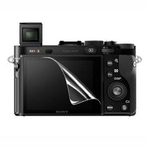 소니 RX1/RX1R/RX100 M6 M5 M4 M3 M2 RX100M3 RX100M4/RX10 마크 II III IV V VI RX10M3 RX10M4 용 3x 투명 PET 필름, 한개옵션0