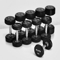 베스코 아령 PEV 12각아령 25kg 헬스 홈트레이닝 무게