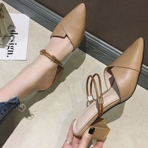 유블리 여성 슬리퍼 샌들 뮬 이너프