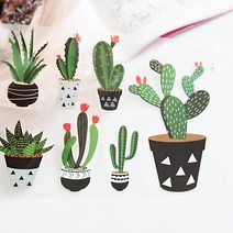 굿팡패브릭 3D전사지]Cactus-4(98040) 선인장