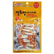소화개선 강아지 육포 쌀튀밥 사사미 2개 웰시코기간식 펫육포간식 강아지사사미