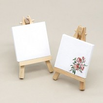 캔버스 액자 7cm + 나무이젤 반제품 M-02-084