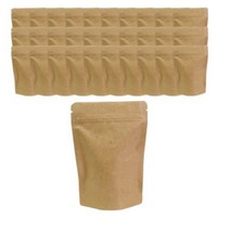 팩스타 크라프트 커피봉투 지퍼스탠드 아로마밸브 100g, 150개