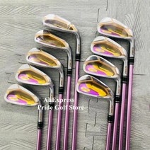 숙녀 골프 HONMA Beres S07 4 스타 여성 골프 클럽 세트 골프 아이언 세트 헤드 커버, Graphite L Felx