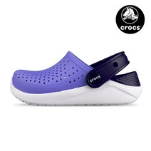 크록스키즈 라이트라이드 아동 주니어 슬리퍼 샌들 라피스 205964-4SF