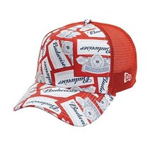 NewEra 뉴에라 메쉬 캡 9FORTYA프레임 Budweiser 940 AFTR BUDWEISER AL러버 SCA 데일리 경량 모자