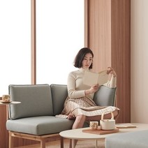 한샘 포레 컴포트 코너 벤치의자, A형 오트밀(A)