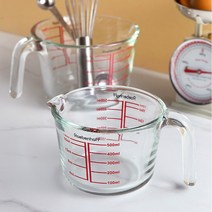 내열 강화 유리 레벤호프 계량컵, 1000ml