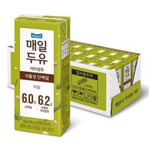 매일두유 식이섬유 저당 (190ml x 24), 190ml x 24개