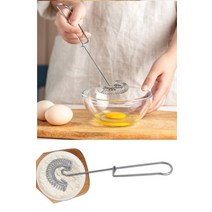 제빵 반죽기손잡이가 있는 새로운 모델 믹서 크림 소스 주방 용품 거품기 교반기 스프링 계란, 한개옵션1, 한개옵션0