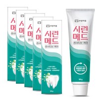 부광약품 시린메드 시린메드 센터티브케어 치약 100g 5개, 5세트