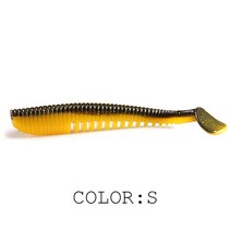 5CM 8CM 9.5CM 11CM 낚시는 파이크와 파이크에 대한 소프트 루어 인공 미끼 프레데터 태클을, 80mm 10pcs_2, [19] S