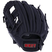 ZETT 제트 야구글러브 미트 10.5인치 초등학생용 올라운드, 블랙