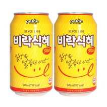 비락식혜 뚱캔 340ml x 24캔 전통음료, 상세페이지 참조