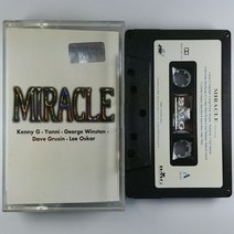 중고 카세트 테이프 MIRACLE VARIOUS. 케니 지. 조지 윈스턴. 야니. 리오스카...