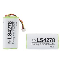 2 개 팩 Motorola Symbol LS4278 LS4278-M LI4278 DS6878 바코드 스캐너 800mAh 3.6V Ni-Mh PN 82-67705-01 BTRY-LS42RAAOE-01 용