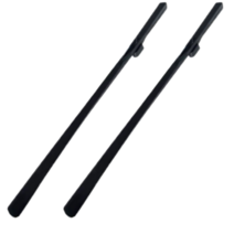 생활디엠 자석 롱사이즈 구두주걱 60cm, 2개, 블랙