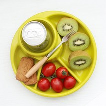 캠핑장 친구끼리 컵 홀더 겸용 나눔접시 점심식사 식탁꾸미기 뷔페, 2칸볼라임