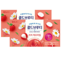 담터 콜드브루티 리치 캐모마일 20T x 2개 /홍차