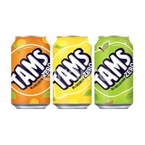 [롯데]탐스 제로 오렌지 레몬 사과키위 355ml x 12캔 과즙 탄산 제로 뚱캔 22년 신제품, 탐스 제로 레몬향 355ml x 12캔