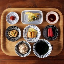 일본 베스트 가정식 그릇세트 모음 17종, 15_하나쿠사 반상세트 7P
