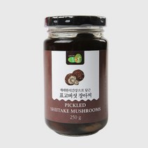 강원도 평창 들애초 명품 장아찌 표고버섯 250g