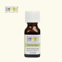 아우라카시아 리프레니싱 퓨어 에센셜 오일 당근 씨앗, 15ml, 2개