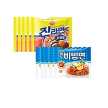 [킹스랜드] 팔도비빔면 5개 + 오뚜기진라면순한맛 5개, 1개