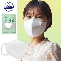 [본사판매] 지원정 KF94 새부리형 마스크 100매 (25매입*4팩) 비말차단마스크, 대형, [본사판매]지원정새부리형화이트KF94100매25매*4