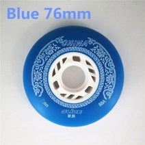 유명한 스케이트 3rd 90A 흰색 노란색 72MM 76MM 80MM 인라인 휠 롤러 Rodas SEBA HV HL 높은 KSJ IGOR WFS, 14 88A Blue 76mm