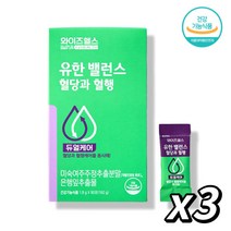 와이즈헬스 유한양행 밸런스 혈당과 혈행 환 최유라쇼 국내산 식물성 식약처 인증 건강기능식품 미숙여주주정추출분말 식후 상승억제 혈당 케어 건강 귀리 식이섬유 마그네슘 칼슘 새싹보리, 90포, 3개, 1.8g
