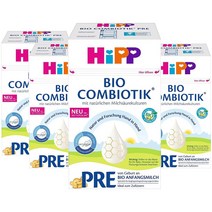 HiPP 힙 바이오 콤비오틱 무전분 분유 프레 600g x 4팩