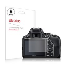 스코코 니콘 D3500 올레포빅 액정보호필름 2매, 단품