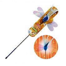 펫츠루트 카샤카샤 재롱 스틱 고양이 장난감, 딱정벌레, 9개입