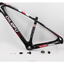 판매 QILEFU 27.5/29ER * 15.5/17.5/19 인치 산악 자전거 3K UD 전체 탄소 섬유 액슬 프레임 MTB 헤드셋, 로고 없음 27.5x19