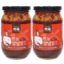 코스트코 백쿡 백종원 만능 양념장 500g X 2, 1세트