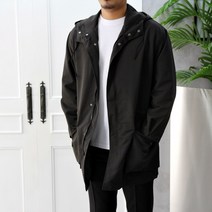고천 데일리 대디 후드 포켓 롱자켓