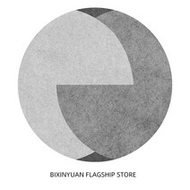 북유럽 스타일의 러그 카페트 북유럽 스타일의 러그 카페트라운드 사무실 컴퓨터 회전 먼지 방지 라운드 바닥 매트 사용자 정 아래 학습