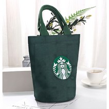 2023 스타벅스 에코백 보온백 보냉파우치 런치 쿨러 백 도시락가방 은박지 보온효과 (키링증정), H그린 지퍼달림 은박지 스타일