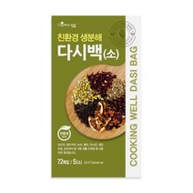 생분해 다시백 소 (72매/케이스), 소(S), 72개입, 6개
