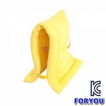 ForU63 금강안전 지진방재모자 재난안전용품 안전관리 개인안전 안전용품 안전잠금장치, 노랑