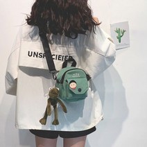 남녀 스트릿 폰가방 귀여운 보조 미니 가방 크로스백