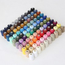 60수3합 재봉실 - 100컬러 1500m 오버록사 오버록실, 353캔디핑크