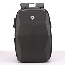 벤쿠쿠 남자 하드 락시스템 도난방지 USB 충전 백팩