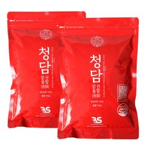 청담 고춧가루 매운청양맛 아주고운굵기, 500g, 2팩