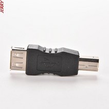 3d 프린터 수리 보드 호환 1 pc 새로운 usb 2.0 유형 a 여성 b 남성 변환기 어댑터 인쇄 케이블 conector 체인저, 한개옵션0