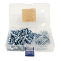 이노공구 천공 앙카 스틸 40p + 케이스, 3개