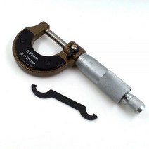 전자 디지털 마이크로미터 내부 외부 다이얼게이지 마이크로 미터 0-25mm/0.01mm 게이지 버니어 캘리퍼스 측정 도구, [01] no plastic box, 01 no plastic box