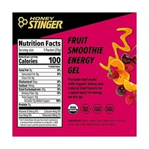 Honey Stinger 허니 스팅어 에너지 젤 버라이어티 팩 | 금과 과일 스무디 각각 5팩 글루텐 프리 카페인 모든 운동용 홈 앤 헬스 및 미드 스포츠 영양, Variety Pack_1.1 Ounce (Pack o
